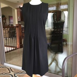 PIAZZA SEMPIONE black shift dress with pockets